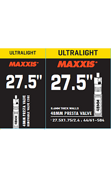MAXXIS ULTRALIGHT TUBE 27.5X1.752.40 48mm PRESTA İÇ LASTİK