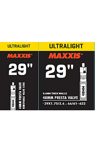 MAXXIS ULTRALIGHT TUBE 29X1.752.40 48mm PRESTA İÇ LASTİK