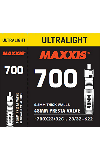 MAXXIS ULTRALIGHT TUBE 700x2332C 48mm PRESTA İÇ LASTİK