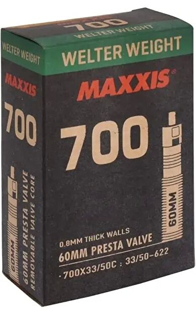 MAXXIS WELTER WEIGHT 700X3350C PRESTA 60MM İÇ LASTİK