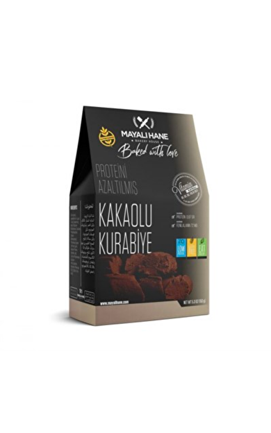 MAYALI HANE Düşük Proteinli ve Glutensiz Kakaolu Kurabiye 150g
