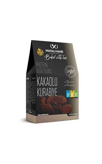 MAYALI HANE Düşük Proteinli ve Glutensiz Kakaolu Kurabiye 150g