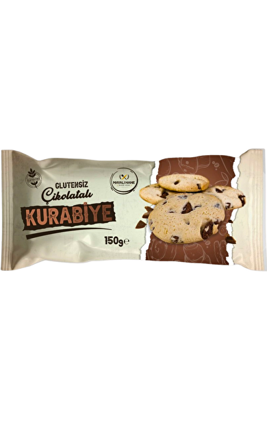 Mayalı Hane Glutensiz Çikolata Parçacıklı Kurabiye 150g