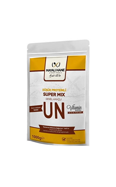 MAYALI HANE Düşük Proteinli Süper Mix Genel Amaçlı Un 1000g
