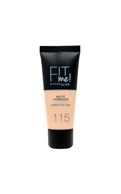 Maybelline New York Fit Me Matte+Poreless Fondöten - 115 Ivory