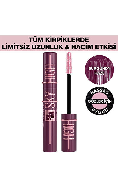 Maybelline New York Lash Sensational Sky High Burgundy Haze Maskara