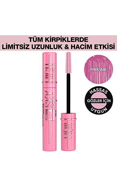 Maybelline New York Lash Sensational Sky High Pink Air Maskara