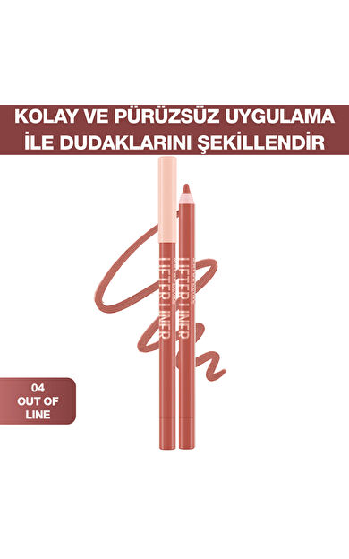 Maybelline New York Lifter Liner Dudak Kalemi - 04 Out of Line