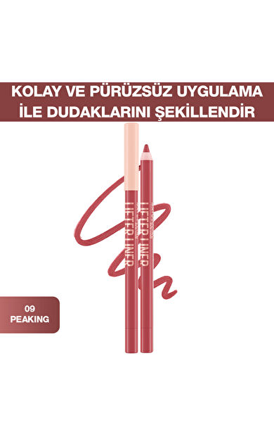 Maybelline New York Lifter Liner Dudak Kalemi - 09 Peaking