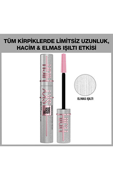 Maybelline New York Space Diamond Elmas Işıltılı Maskara