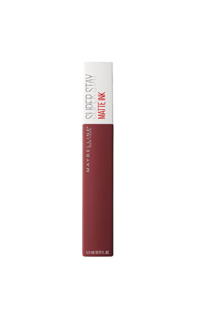 Maybelline New York Super Stay Matte Ink Likit Mat Ruj - 50 Voyager - Bordo