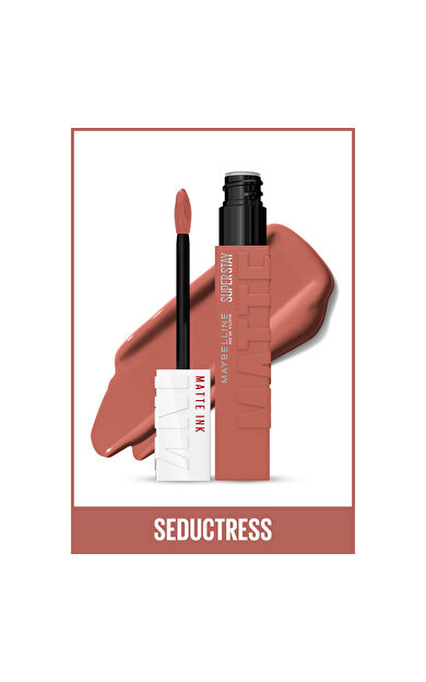 Maybelline New York Super Stay Matte Ink Unnude Likit Mat Ruj - 65 Seductress - Nude