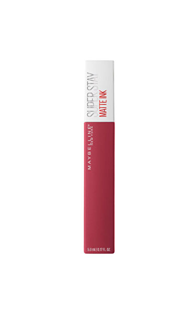 Maybelline New York Super Stay Matte Ink Unnude Likit Mat Ruj - 80 Ruler - Kırmızı/Pembe