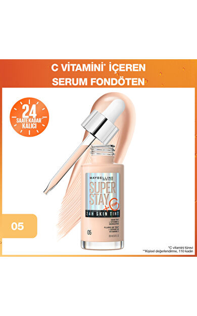 Maybelline New York Super Stay Skin Tint Fondöten - 05