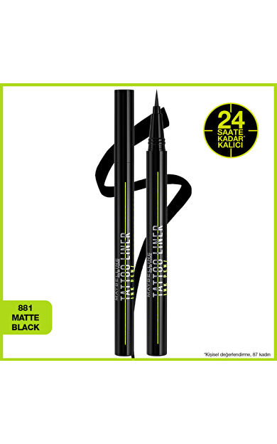 Maybelline New York Tattoo Liner Ink Pen - Black