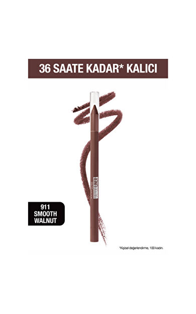 Maybelline New York Tattoo Liner Jel Göz Kalemi - 911 Smooth Walnut (Kahverengi)