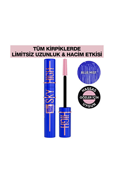 Maybelline New York Lash Sensational Sky High Maskara Blue Mist