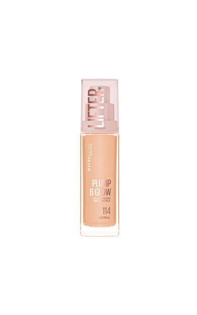 Maybelline New York Lifter Plump & Glow Foundation - 114