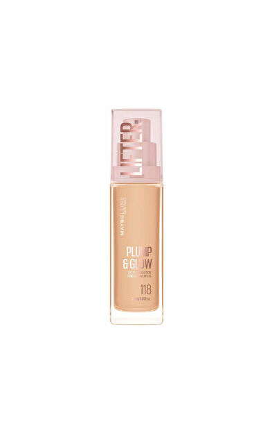 Maybelline New York Lifter Plump & GlowFoundation - 118