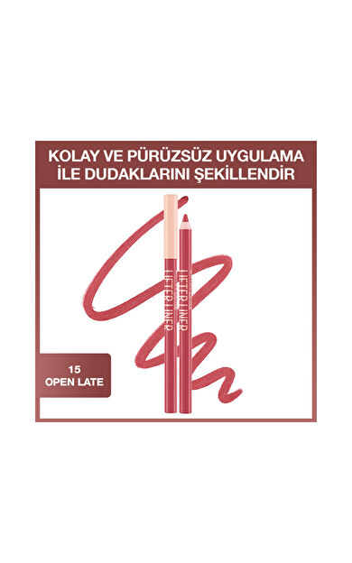 Maybelline New York Lifter Liner Dudak Kalemi - 015 Open Late