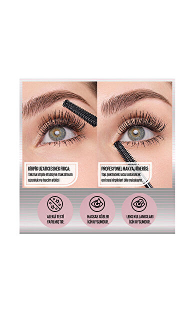 Maybelline New York Lash Sensational Sky Tubes Limitsiz Uzunluk ve Hacim Etkisi Veren Tubing Maskara