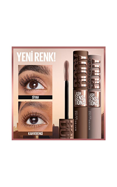 Maybelline New York Lash Sensational Maskara Mocha Brown