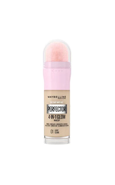 Maybelline New York Instant Perfector Glow 4 Etki 1 Arada Fondöten 01 Light 20 ml