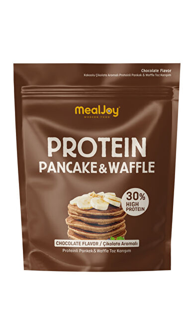 Mealjoy Protein Pancake &amp; Waffle 600 Gr Yüksek Proteinli Çikolata Aromalı