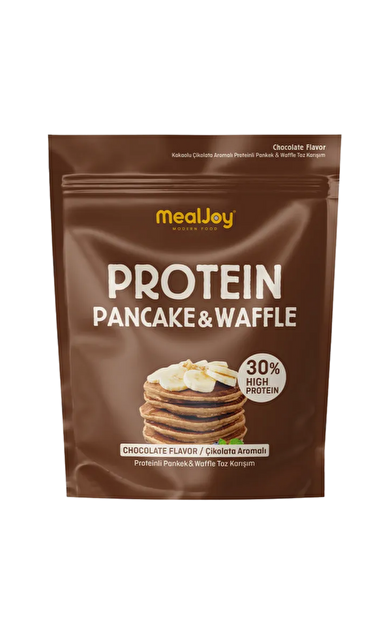 MEALJOY Yüksek Proteinli Pankek & Waffle Kakao Çikolata 600g