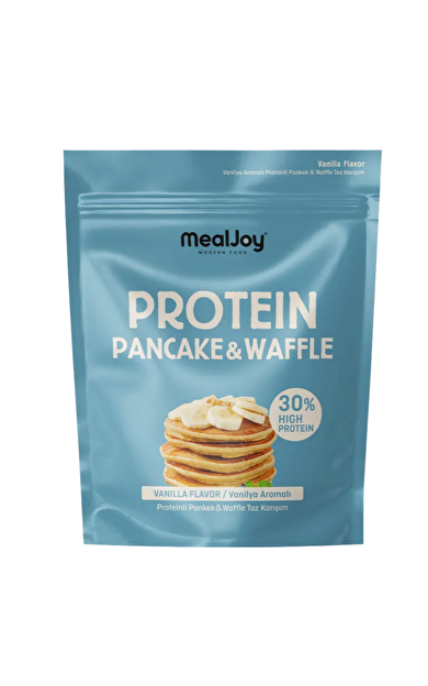 MEALJOY Yüksek Proteinli Pankek & Waffle Vanilya 600g