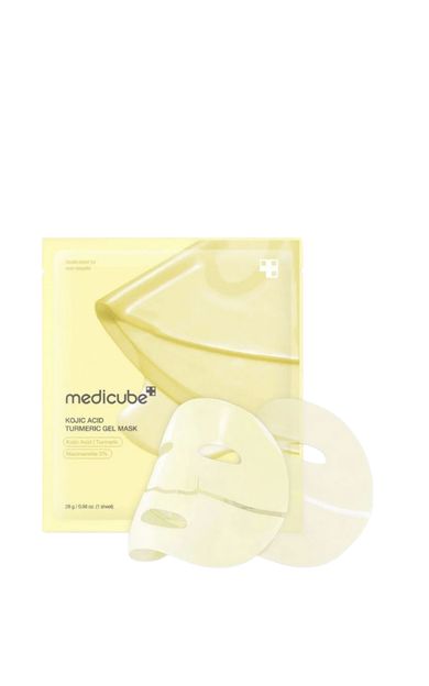 Medicube Kojic Acid Turmeric Brightening Gel Mask 4'lü Kağıt Yüz Maskesi