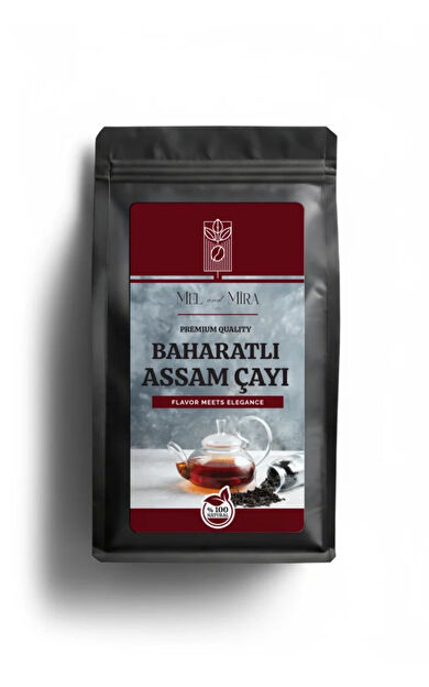 Mel and Mira Premium Spice Black Tea 50g, Baharatlı Siyah Çay