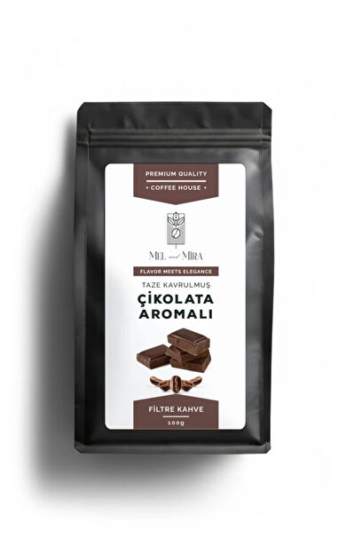 Mel and Mira Chocolate Coffee 100g, Çikolata Aromalı Filtre Kahve
