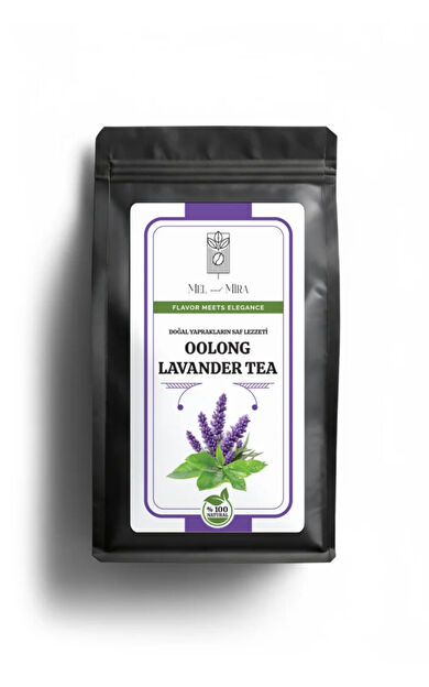 Mel and Mira Premium Oolong Lavender Tea 100g – Lavantalı Oolong Çayı