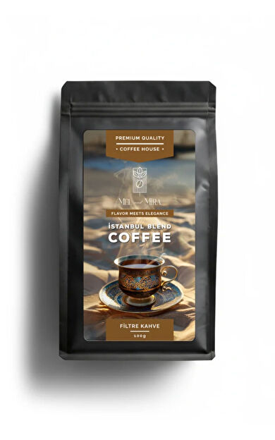 Mel and Mira Istanbul Blend Coffee 200g, İstanbul Filtre Kahve