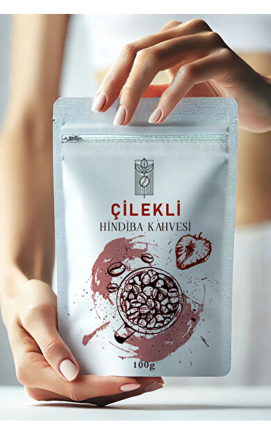 Mel and Mira Çilek Aromalı Hindiba Detox Kahvesi 100g, Strawberry Flavored Chicory Detox Coffee