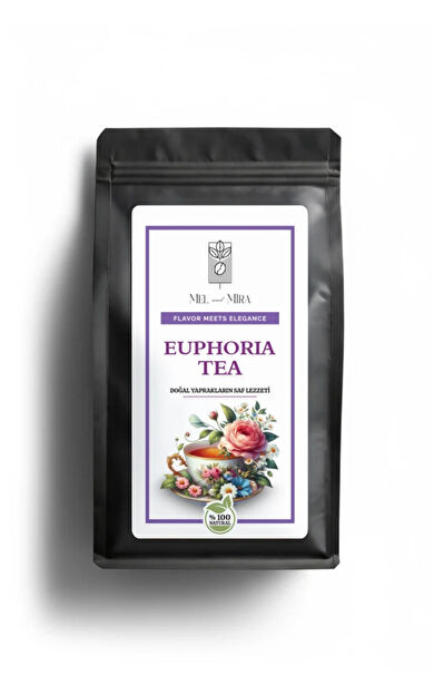 Mel and Mira Special Euphoria Tea 50g, Özel Karışım Mavi Sarmaşık Çayı