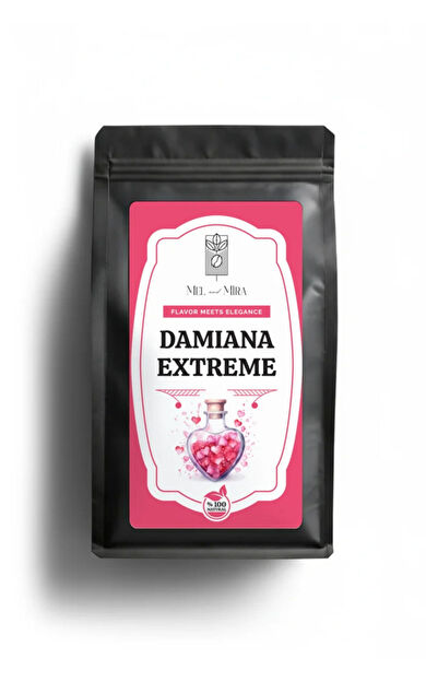 Mel and Mira Love Potion Damiana Extreme Tea 25g, - Damiana &amp; Ginsengli Bitki Çayı, Destekleyici Özel Karışım