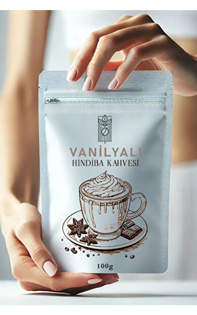 Mel and Mira Vanilya Aromalı Hindiba Detox Kahvesi 100g, Vanilla Flavored Chicory Detox Coffee