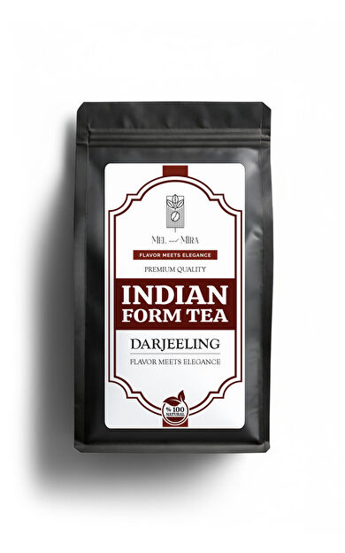Mel and Mira Premium Darjeeling Indian Form Tea 50g, Hint Form Çayı, Hindistan Darjeeling Çayı