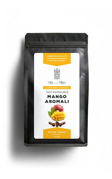Mel and Mira Mango Coffee 200g, Mango Aromalı Filtre Kahve