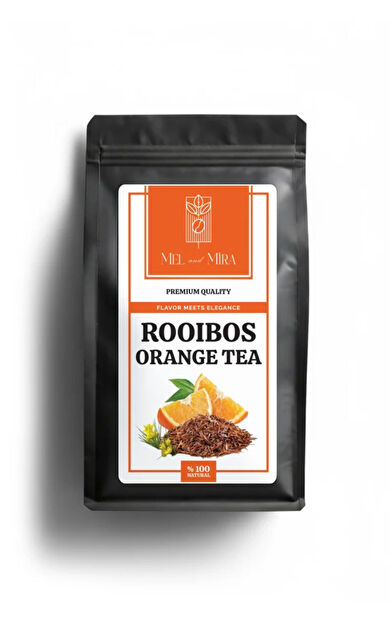 Mel and Mira Premium Portakallı Çayı 50g, Orange Rooibos Tea