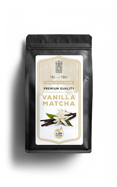 Mel and Mira Vanilya Aromalı Matcha Tozu 50g, Vanilla Matcha Powder