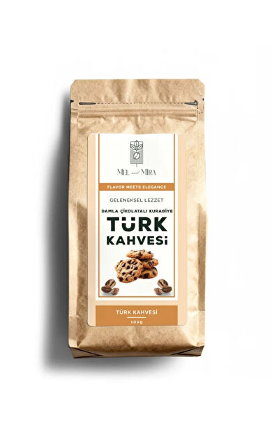 Mel and Mira Cookie Turkish Coffee 200g, Kurabiye Aromalı Türk Kahvesi