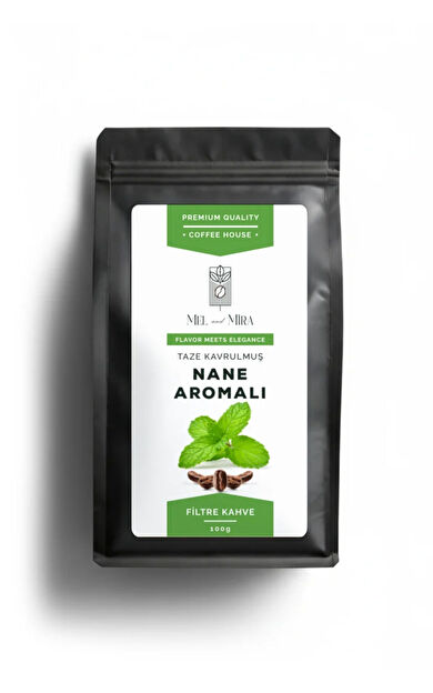 Mel and Mira Mint Coffee 100g, Nane Aromalı Filtre Kahve