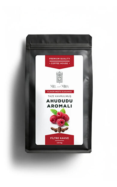 Mel and Mira Raspberry Coffee 200g, Ahududu Aromalı Filtre Kahve