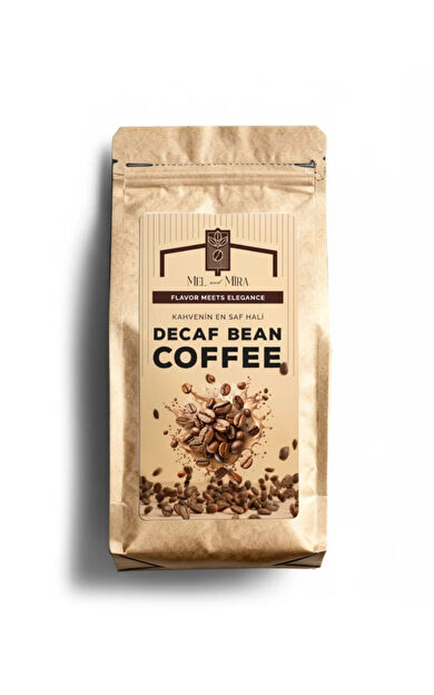 Mel and Mira Decaf Bean Coffee 200g, Kafeinsiz Çekirdek Kahve