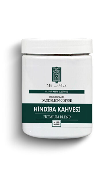 Mel and Mira Premium Saf Hindiba Detox Kahvesi 200g, 40 Günlük Kullanım, Chicory Detox Coffee 40 Days Usage