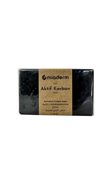 Miaderm Aktif Karbon Özlü Yağ Dengeleyici Cilt Bakım Sabunu 125gr