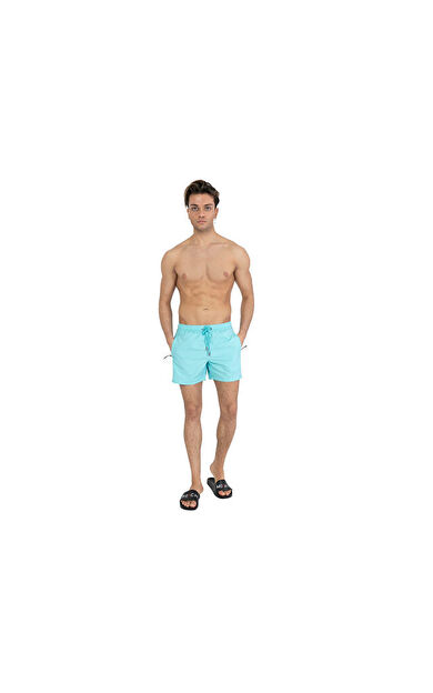 Miami Beach 301-Mint-Duz-Erkek-Sort 301-MINT-DUZ-ERKEK-SORT Erkek Şort Mayo Mavi